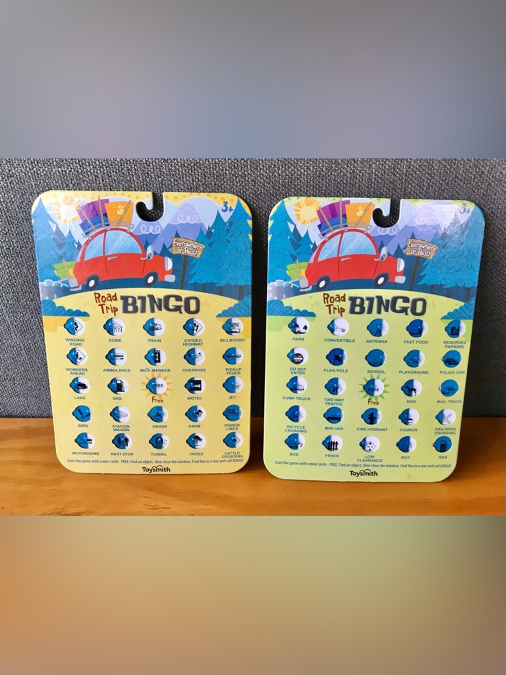 NEW Road Trip Bingo Travel Car Game Fun For All Ages Passenger Ride Share - Picture 2 of 12